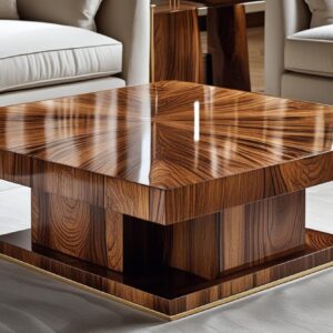 Oak Wood Coffee Table